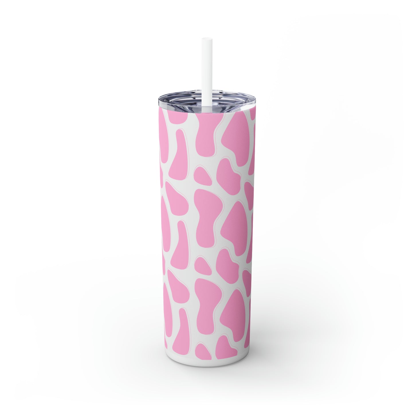 Strawberry Milk Tumbler with Straw, 20oz