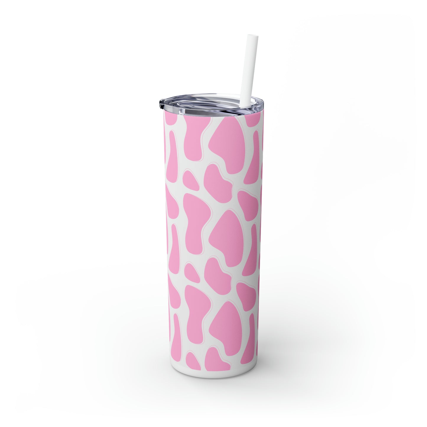 Strawberry Milk Tumbler with Straw, 20oz